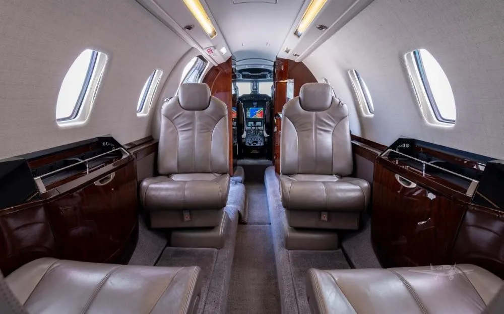 Cabin interior of a 2015 CESSNA CITATION SOVEREIGN +.