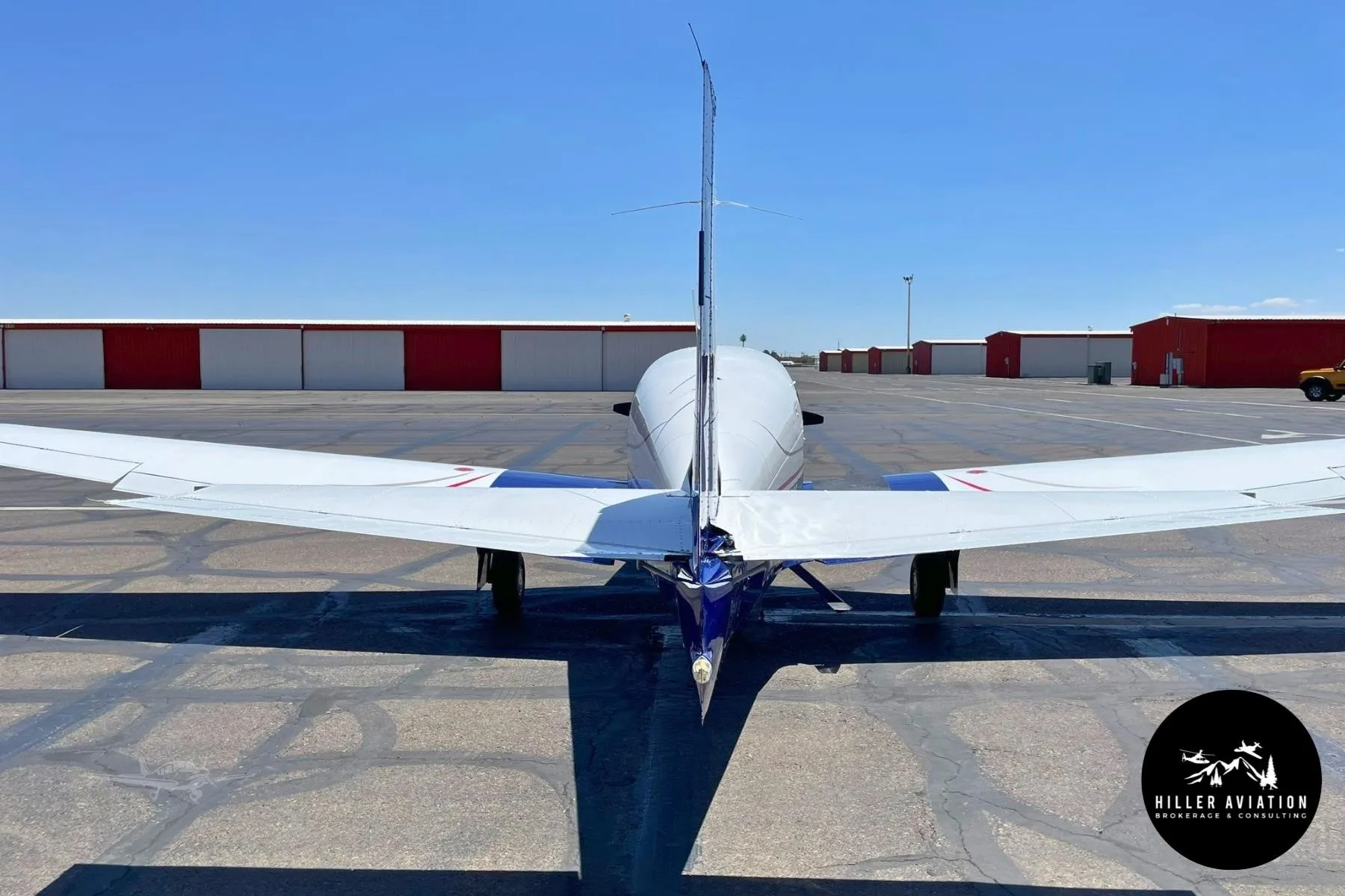 Exterior view of a 1962 MOONEY M20C MARK 21, N6223U.