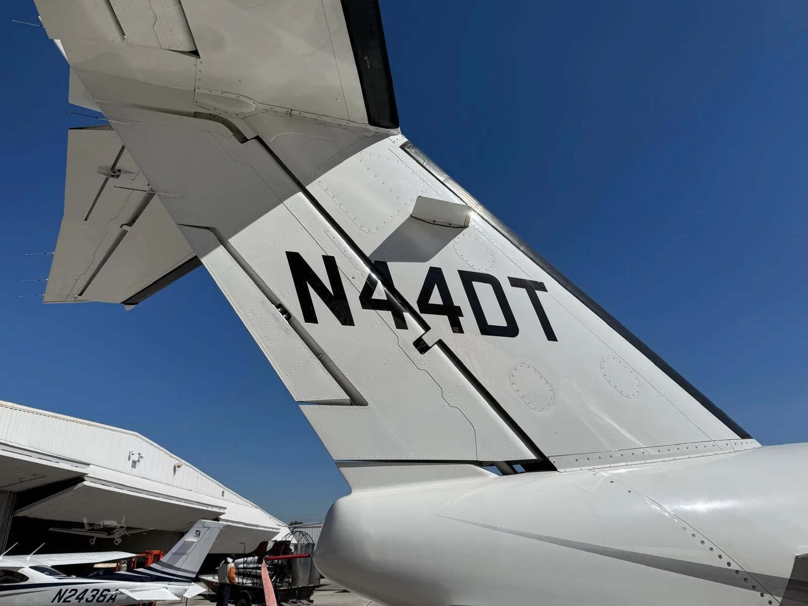 Exterior view of a 2011 CESSNA CITATION MUSTANG.