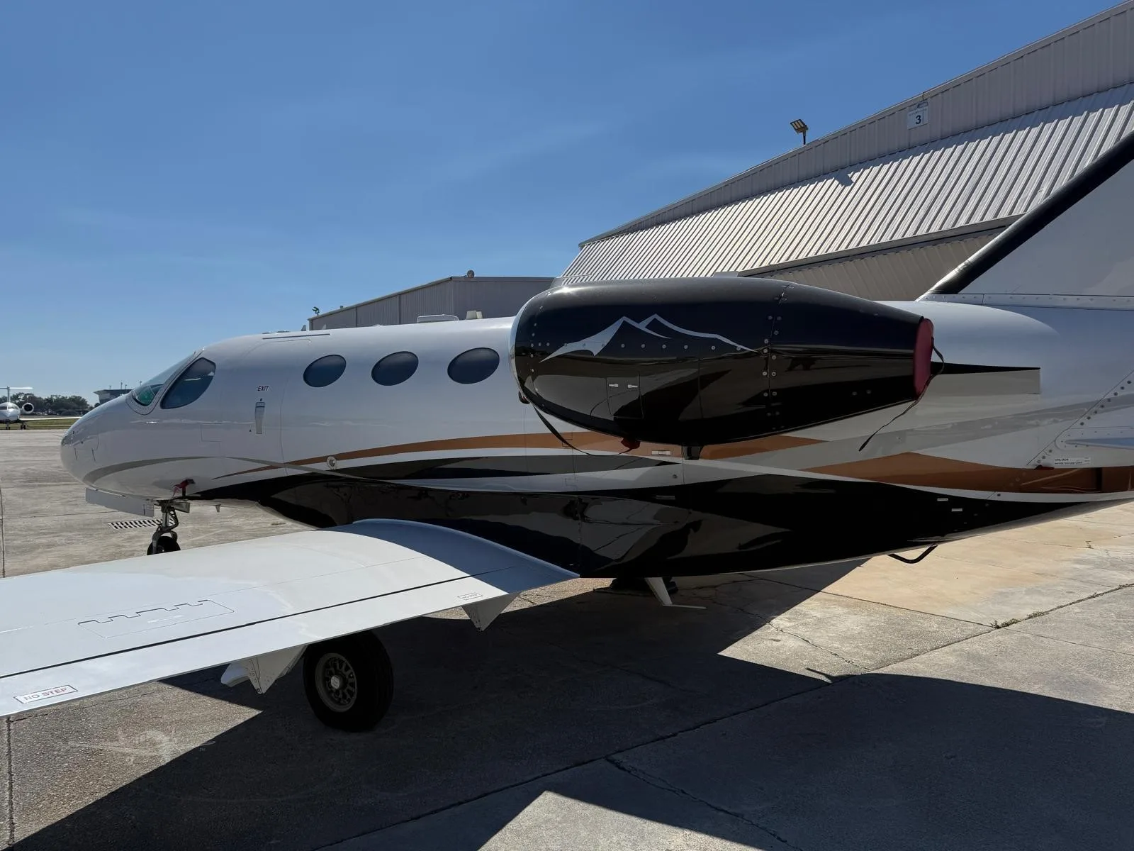 Exterior view of a 2011 CESSNA CITATION MUSTANG.