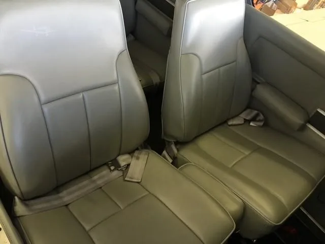 Cabin interior of a 1968 BEECHCRAFT E33A BONANZA.