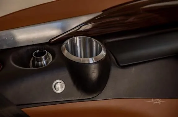 Engine detail of a 2020 PIPER M600 SLS.