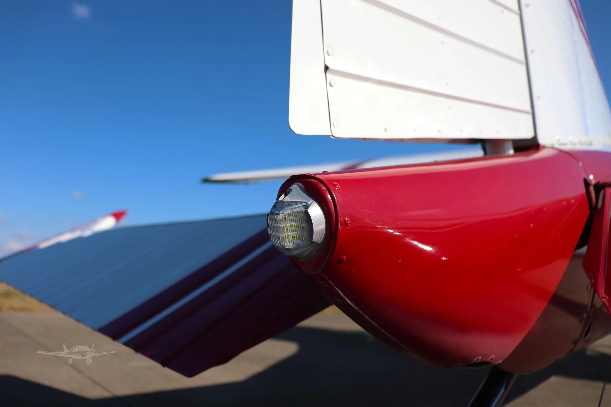 Engine detail of a 1973 CESSNA A185F.