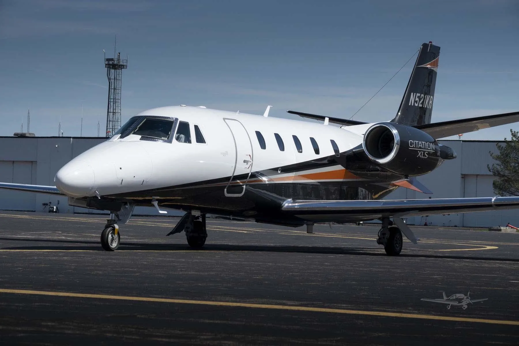 Exterior view of a 2025 CESSNA CITATION XLS GEN 2, N372XL.