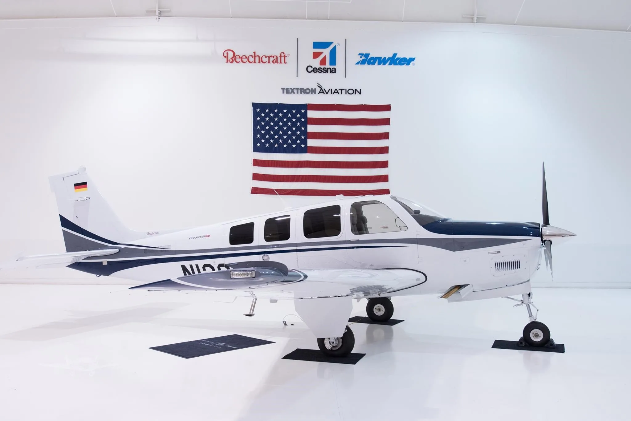 Exterior view of a 2019 BEECHCRAFT G36 BONANZA, D-EYTA.