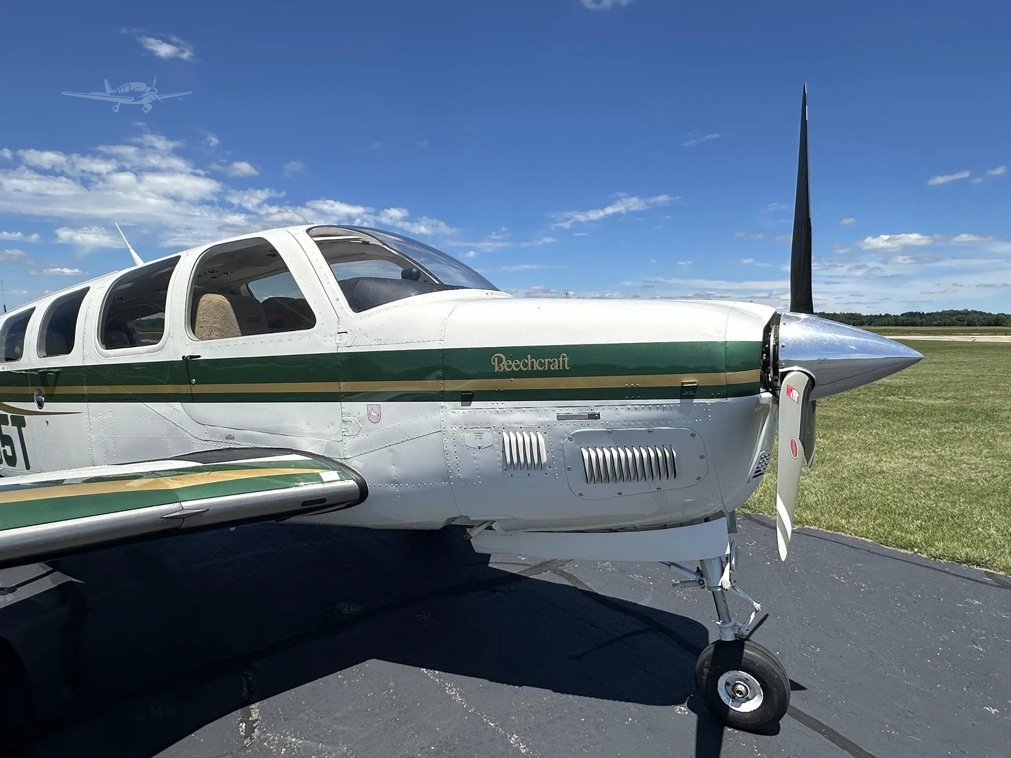 Marketing image of a 2001 BEECHCRAFT B36TC BONANZA.