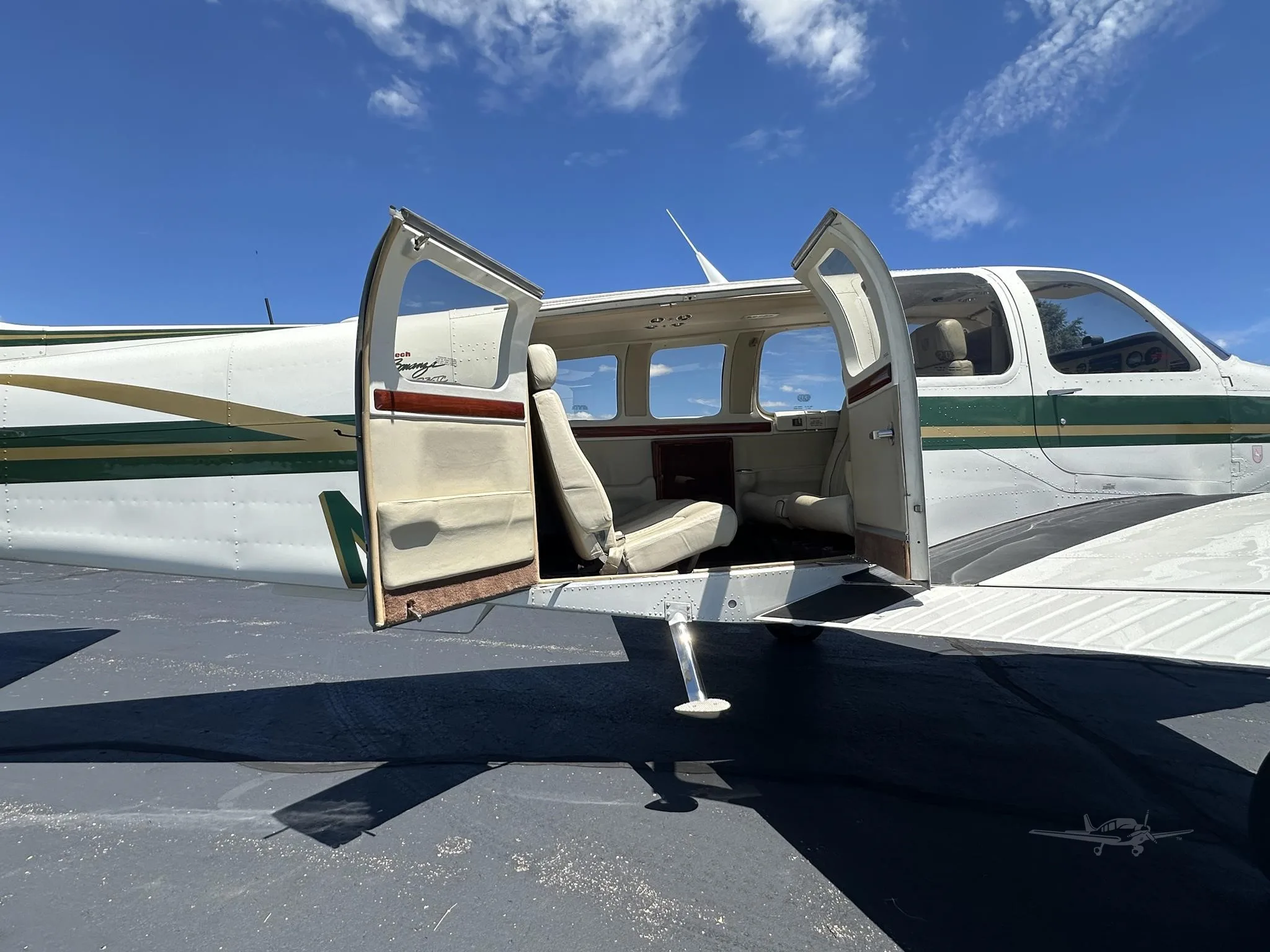 Marketing image of a 2001 BEECHCRAFT B36TC BONANZA.