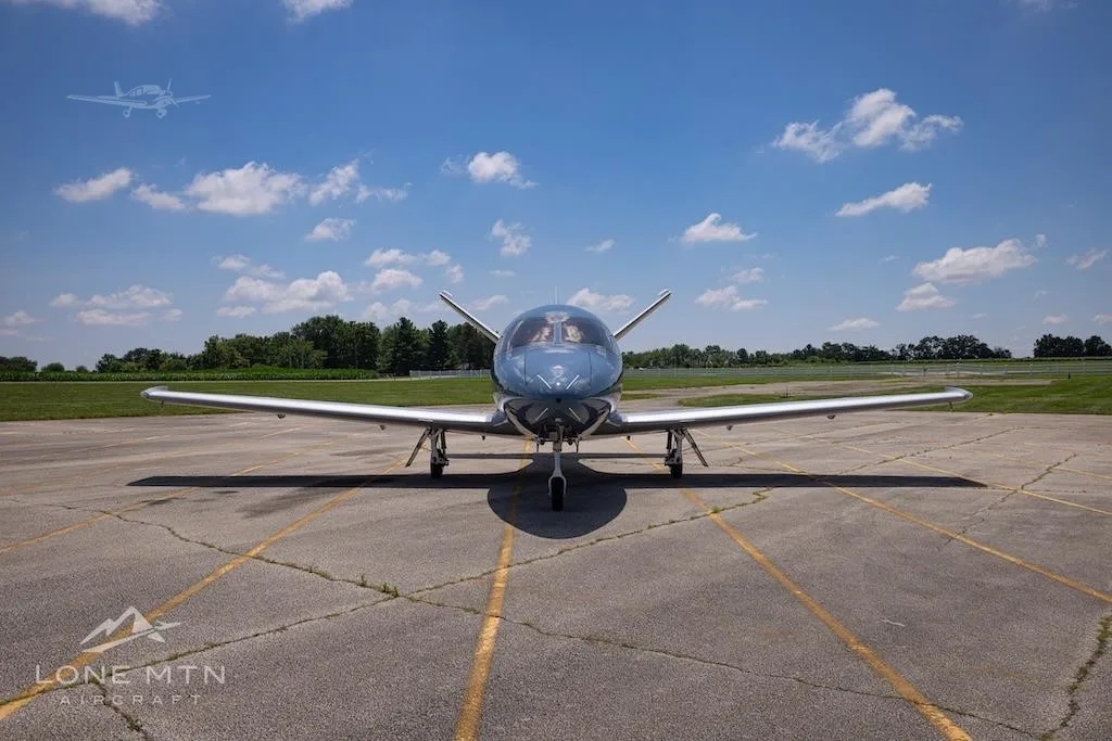 Exterior view of a 2018 CIRRUS VISION SF50, N967PT.