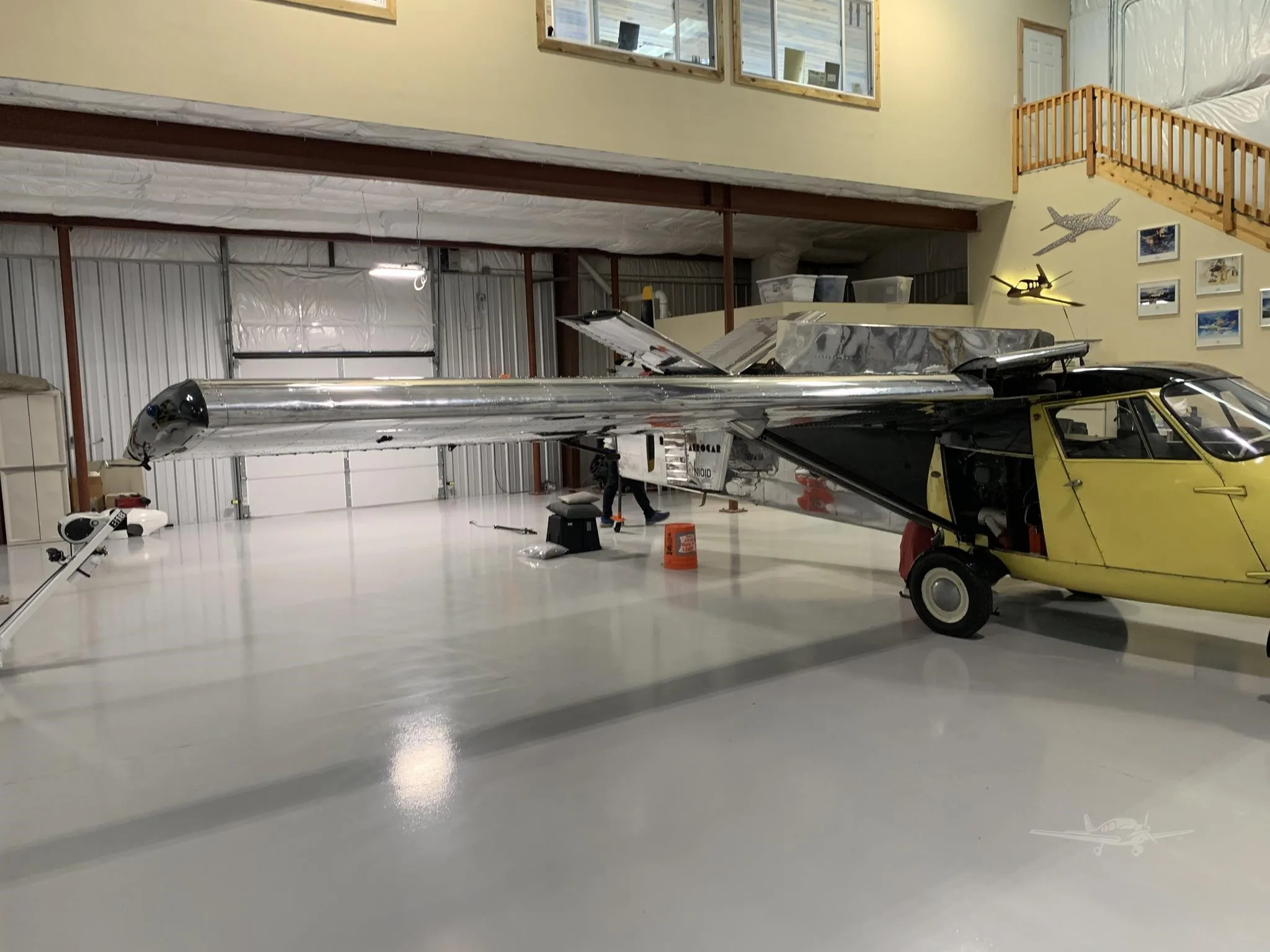 Exterior view of a 1954 AEROCAR ONE.