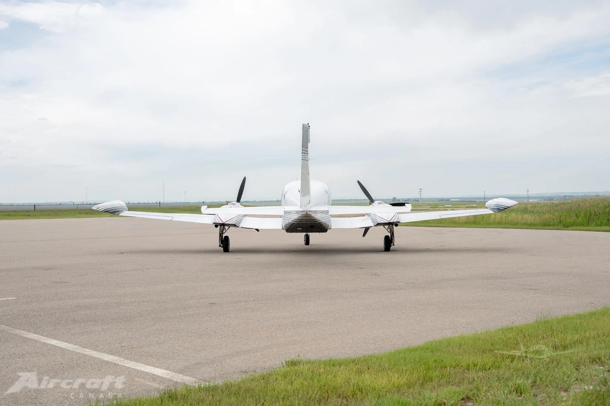 Exterior view of a 1973 CESSNA 421B, C-GCCF.