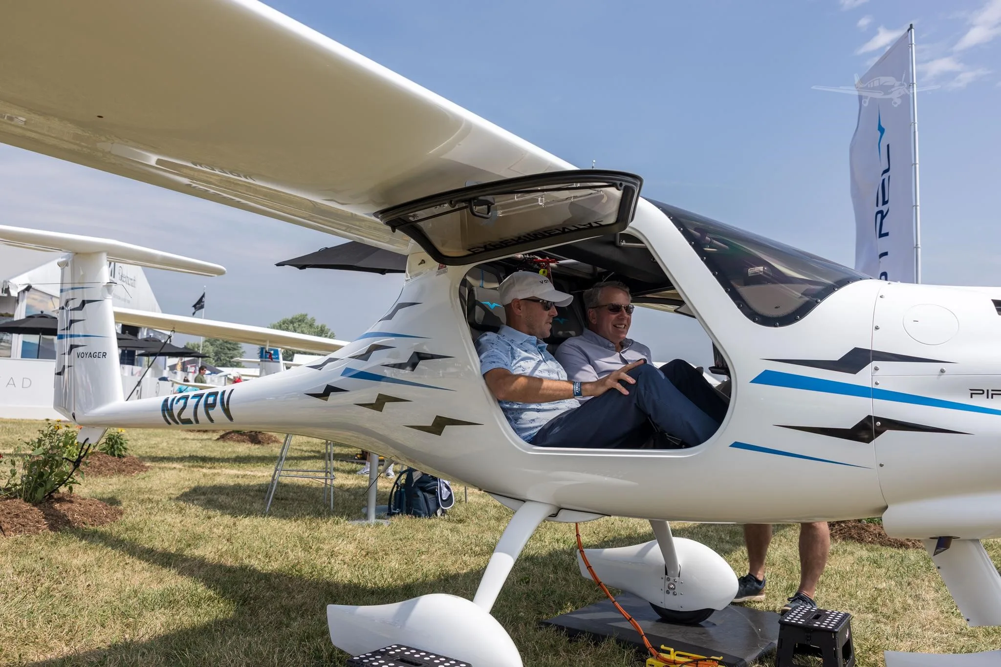 Exterior view of a 2027 PIPISTREL VOYAGER.