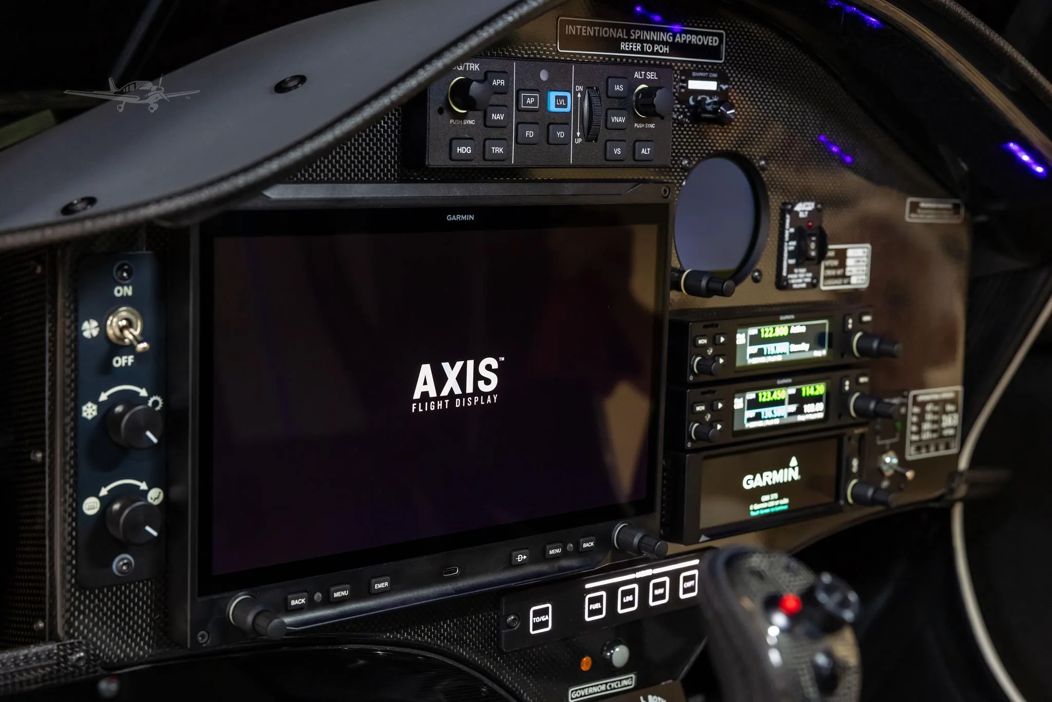 Avionics suite of a 2027 PIPISTREL VOYAGER.
