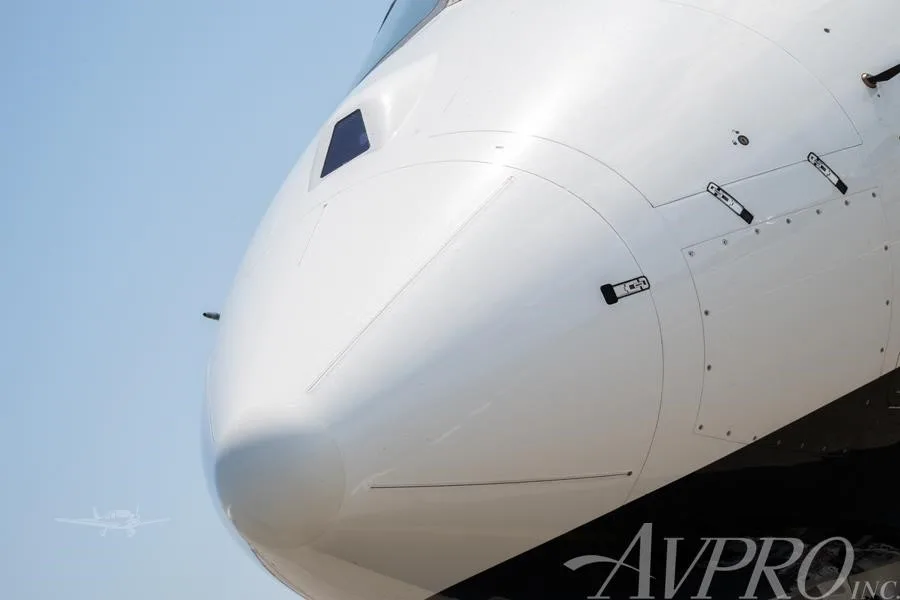Engine detail of a 2015 BOMBARDIER GLOBAL 6000.