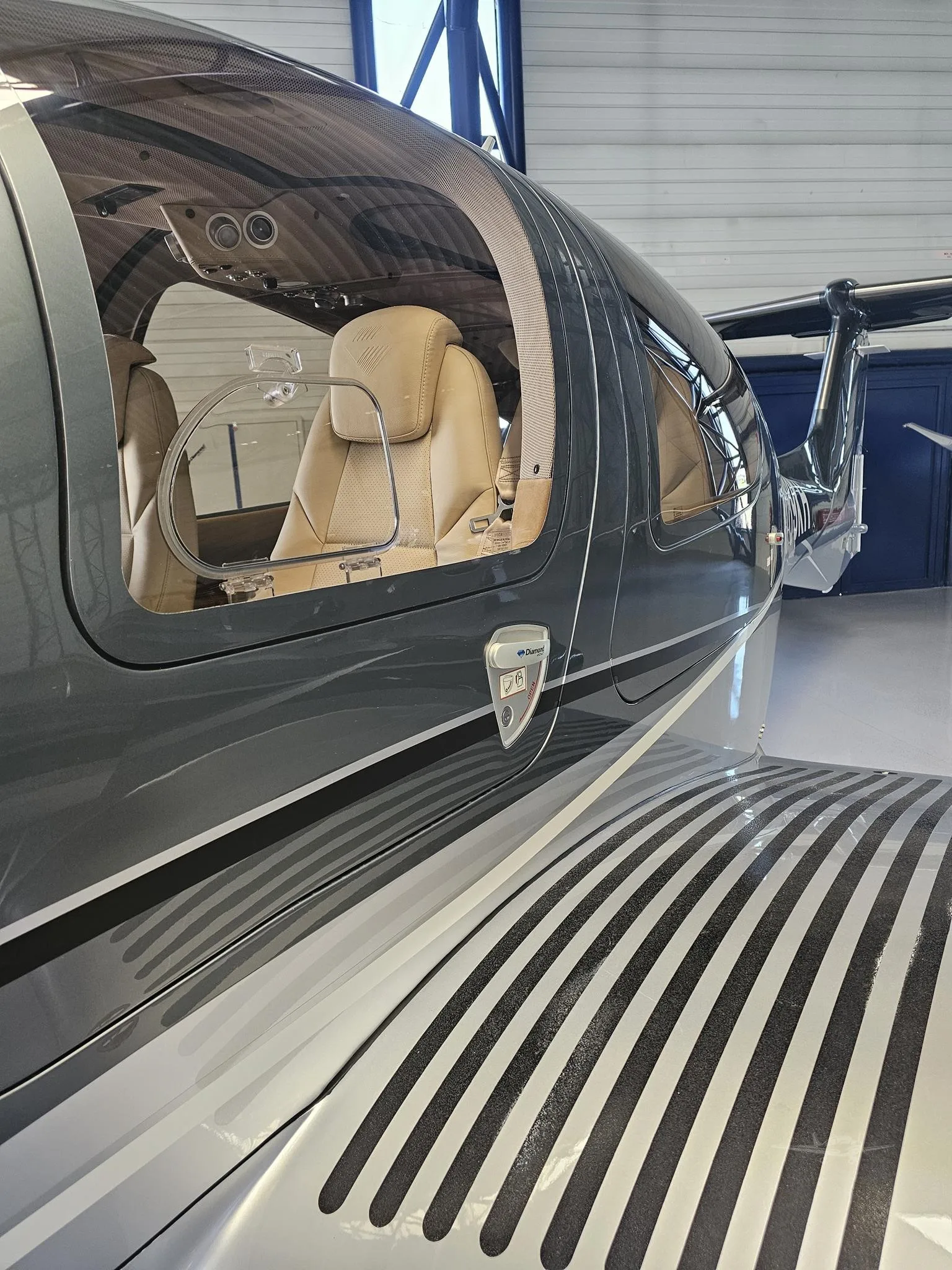 Cabin interior of a 2026 DIAMOND DA62.