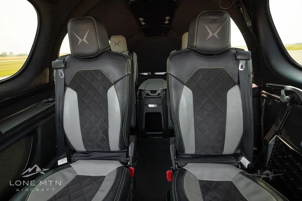 Cabin interior of a 2019 CIRRUS VISION SF50-G2.