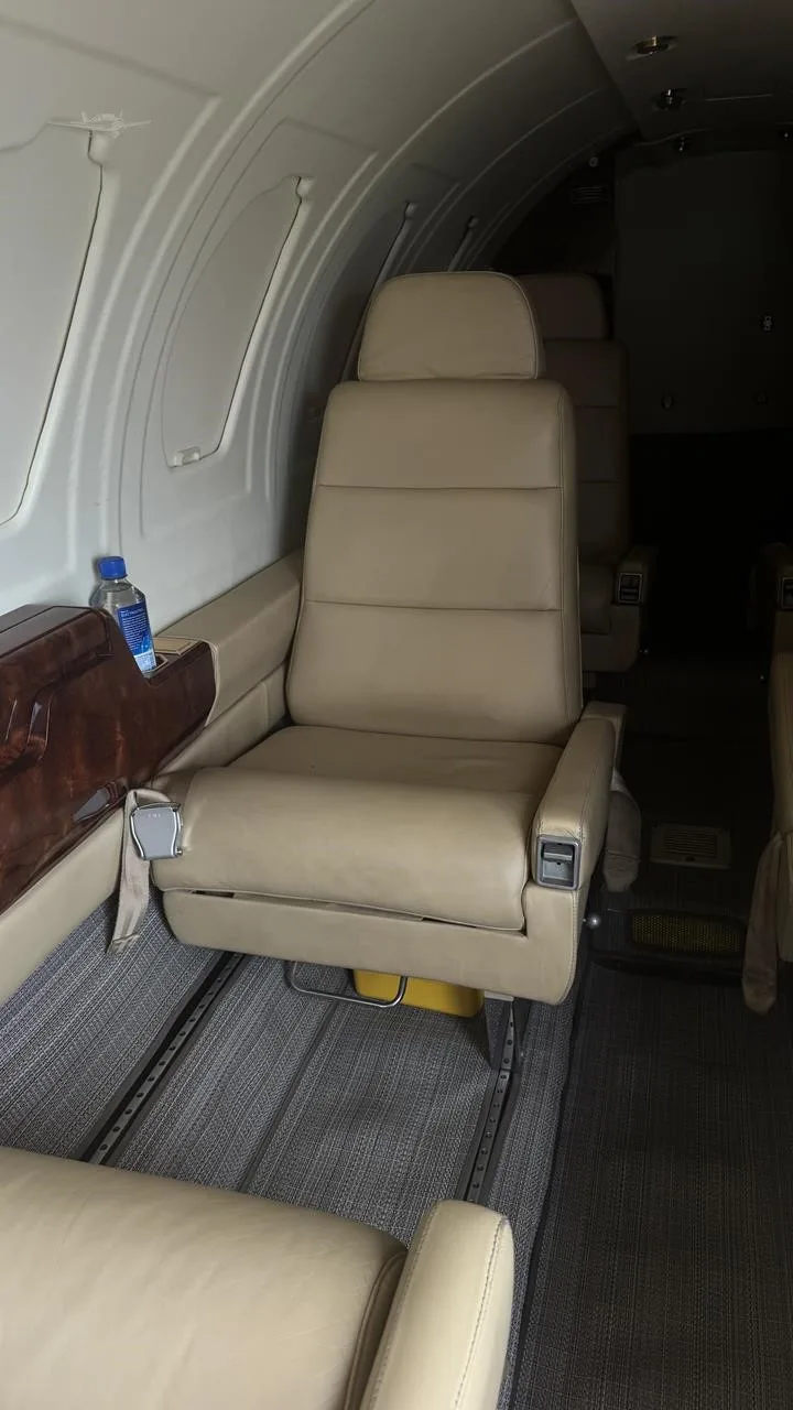 Cabin interior of a 1978 CESSNA CITATION II.