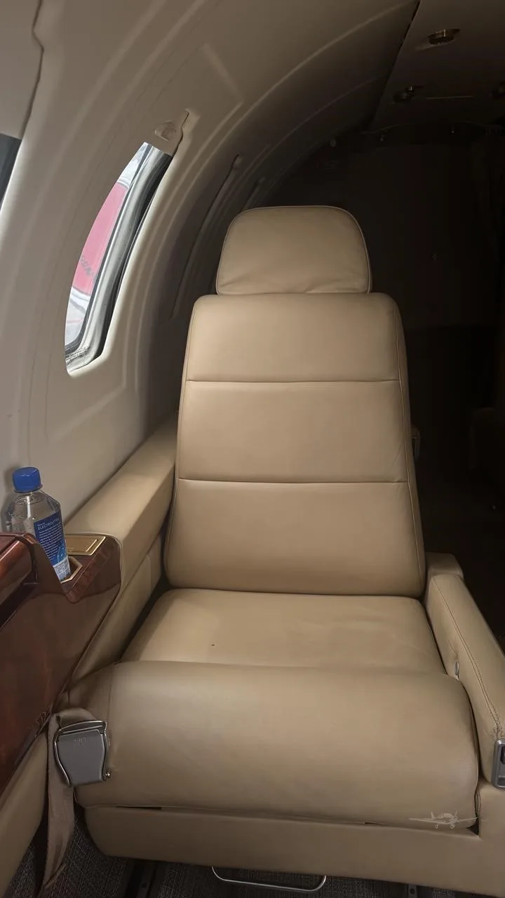Cabin interior of a 1978 CESSNA CITATION II.
