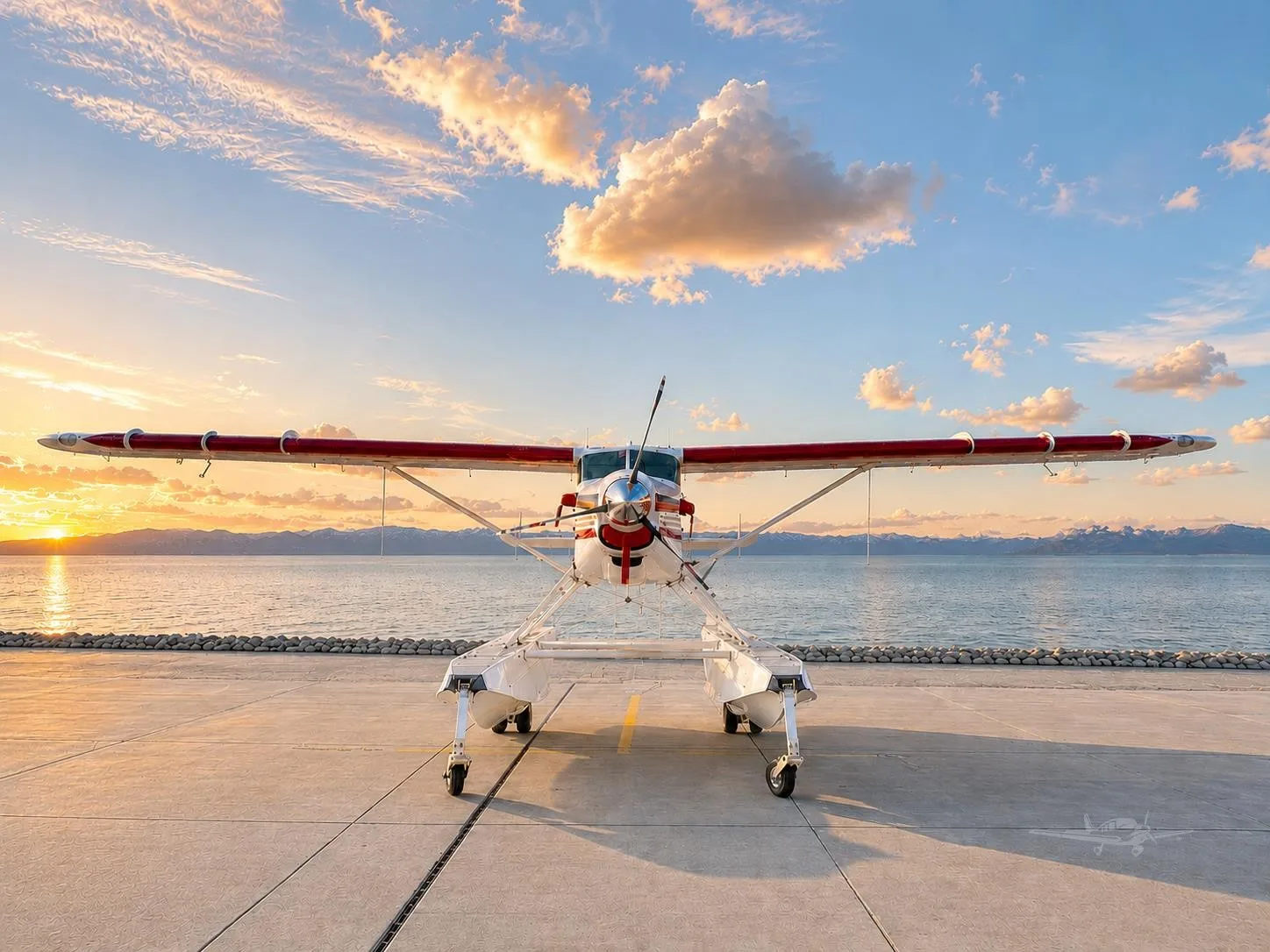 Exterior view of a 1960 DEHAVILLAND DHC-2, C-FZXG.