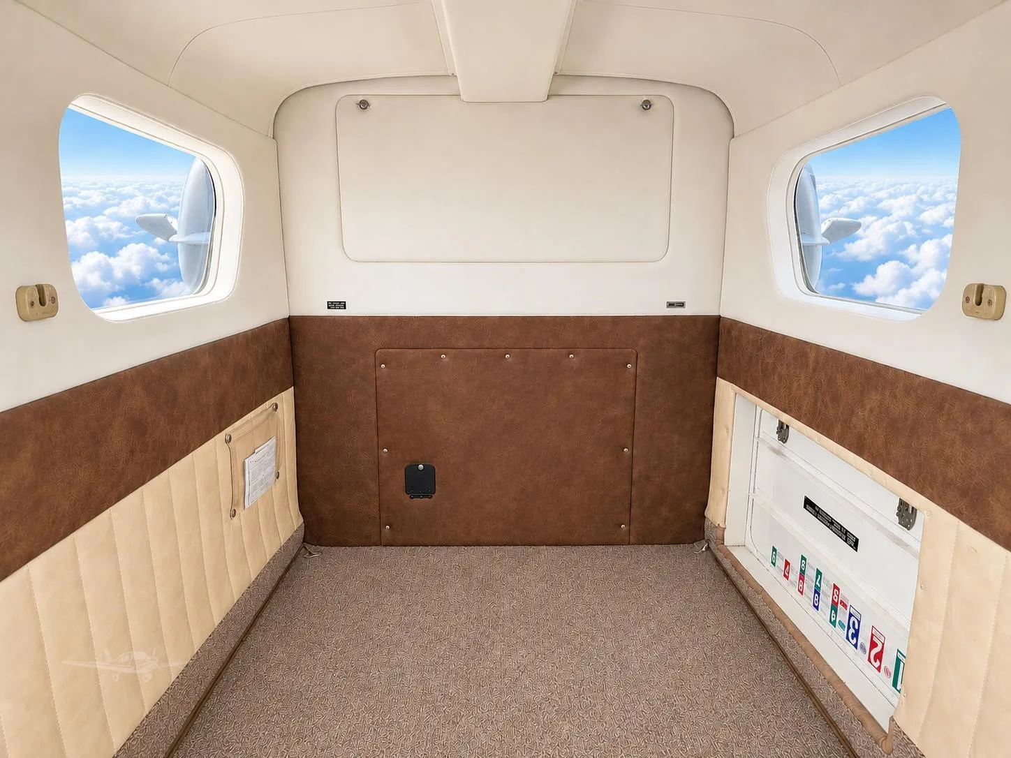 Cabin interior of a 1960 DEHAVILLAND DHC-2.