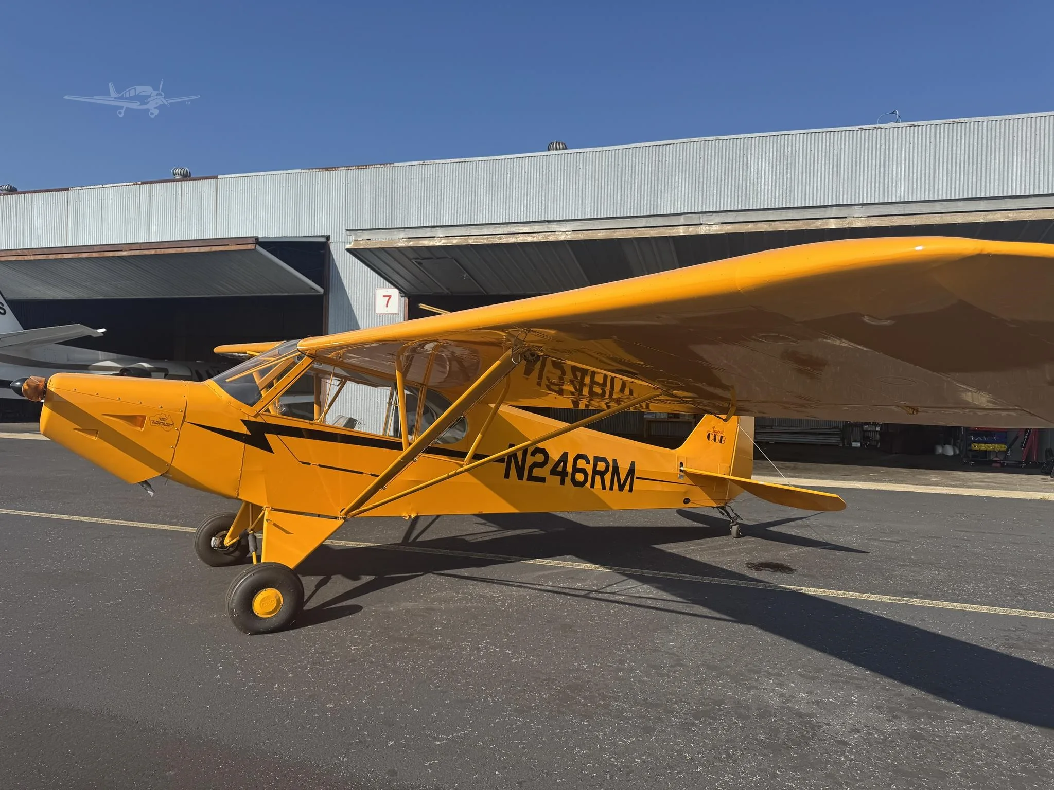 Exterior view of a 2007 AMERICAN LEGEND AL11J-120, N246RM.