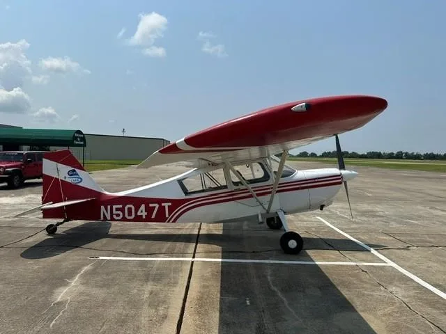 Exterior view of a 1979 BELLANCA CITABRIA 7GCBC, N5047T.