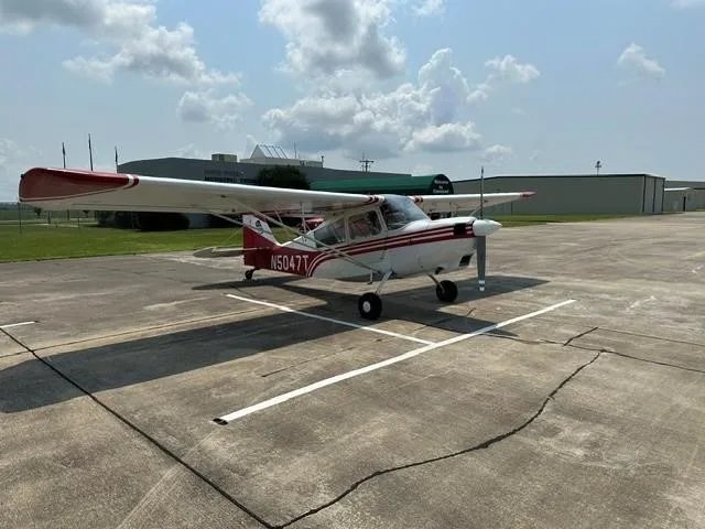 Exterior view of a 1979 BELLANCA CITABRIA 7GCBC, N5047T.