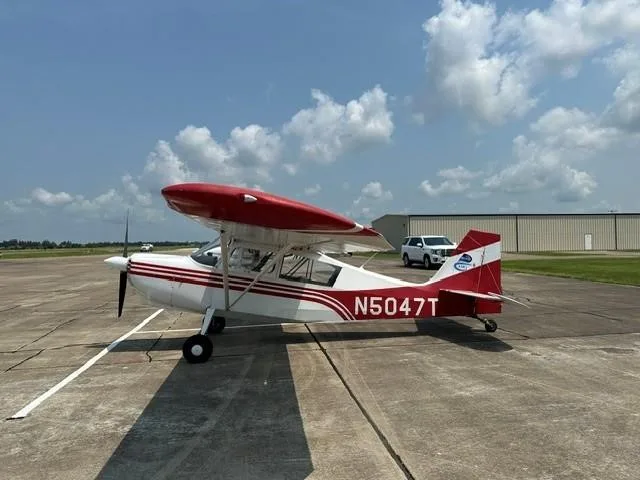 Exterior view of a 1979 BELLANCA CITABRIA 7GCBC, N5047T.