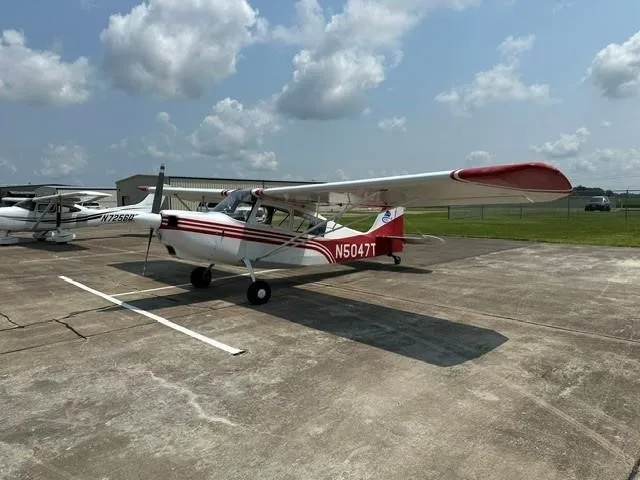 Exterior view of a 1979 BELLANCA CITABRIA 7GCBC, N5047T.