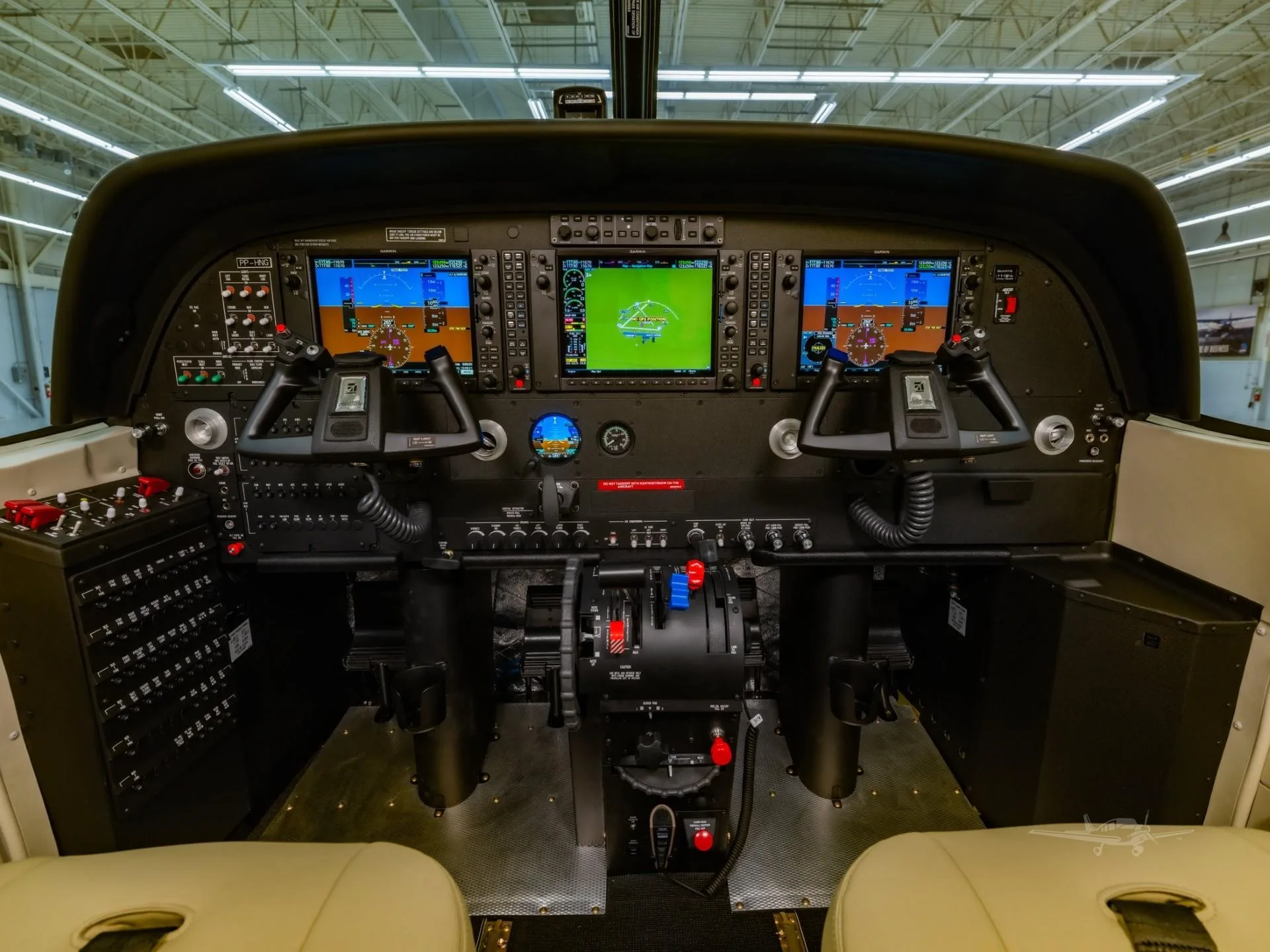 Cockpit and instrument panel of a 2026 CESSNA CARAVAN 208B GRAND EX.