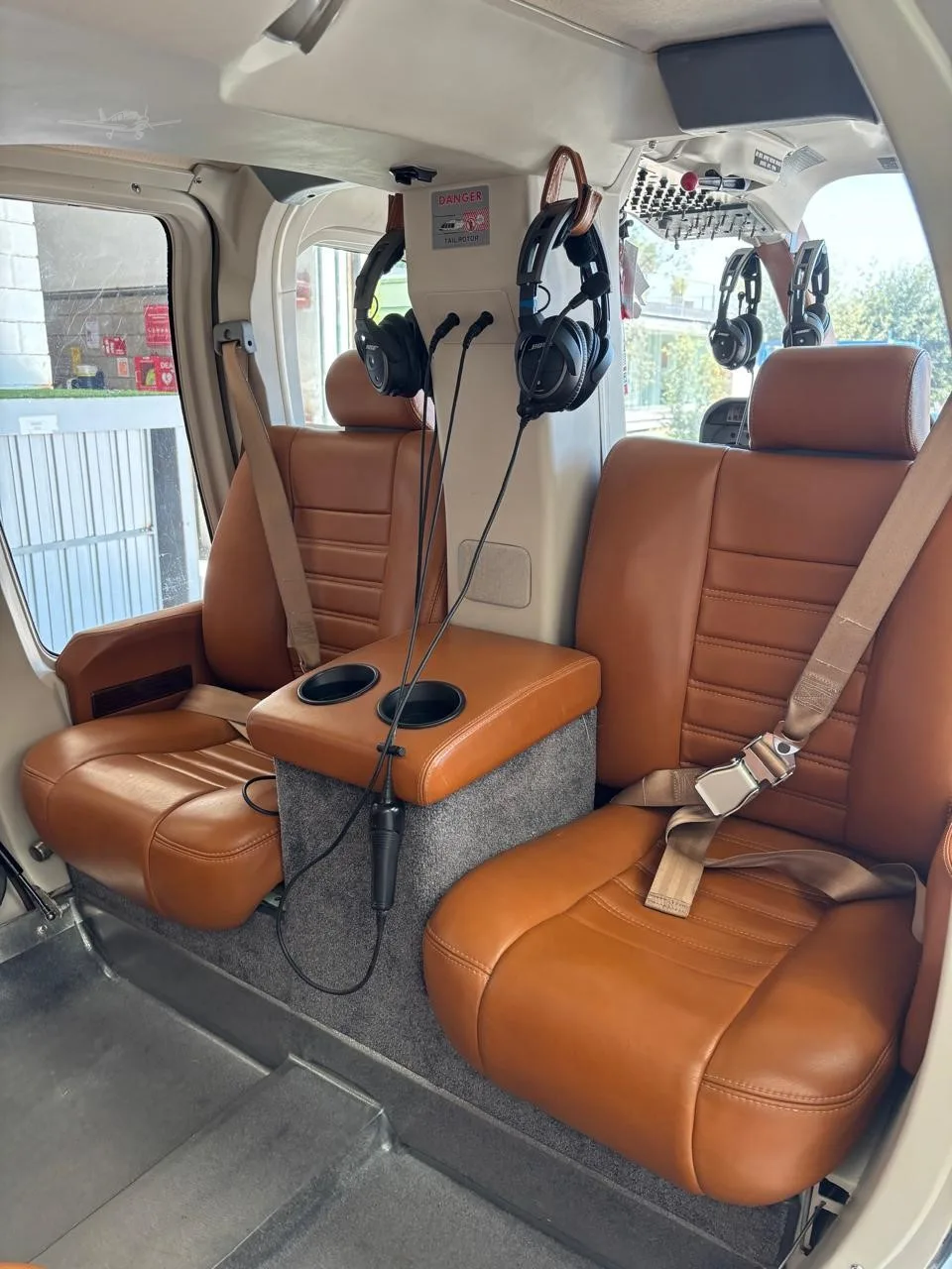 Cabin interior of a 1997 BELL 407.