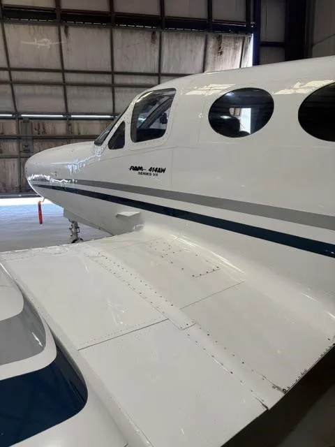 Exterior view of a 1978 CESSNA 414A, N5688C.