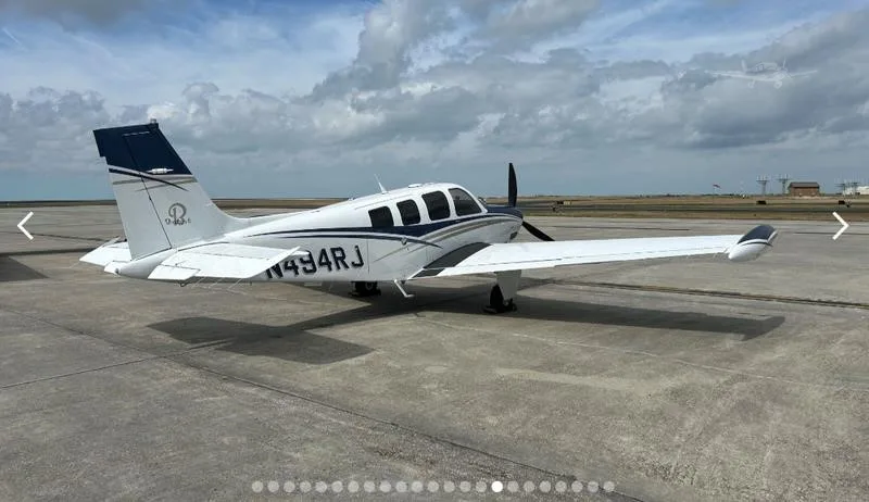 Exterior view of a 2009 BEECHCRAFT G36 BONANZA, N494RJ.