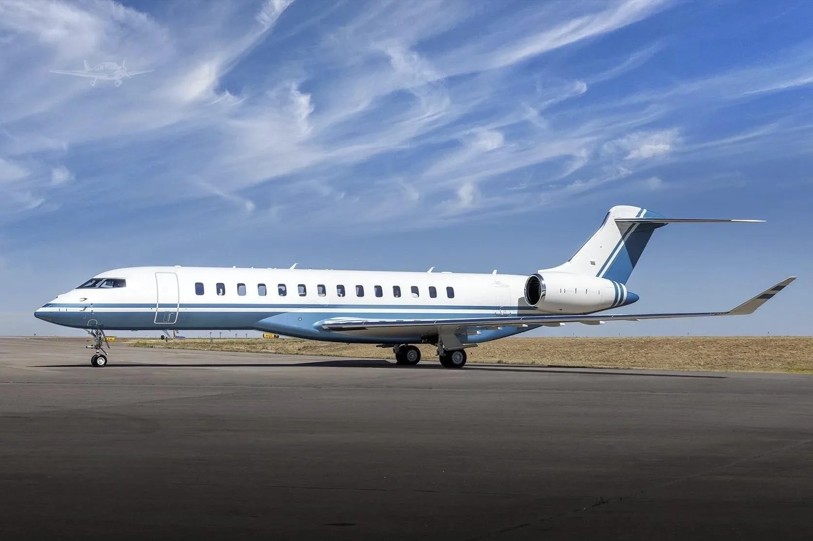 Marketing image of a 2019 BOMBARDIER GLOBAL 8000.