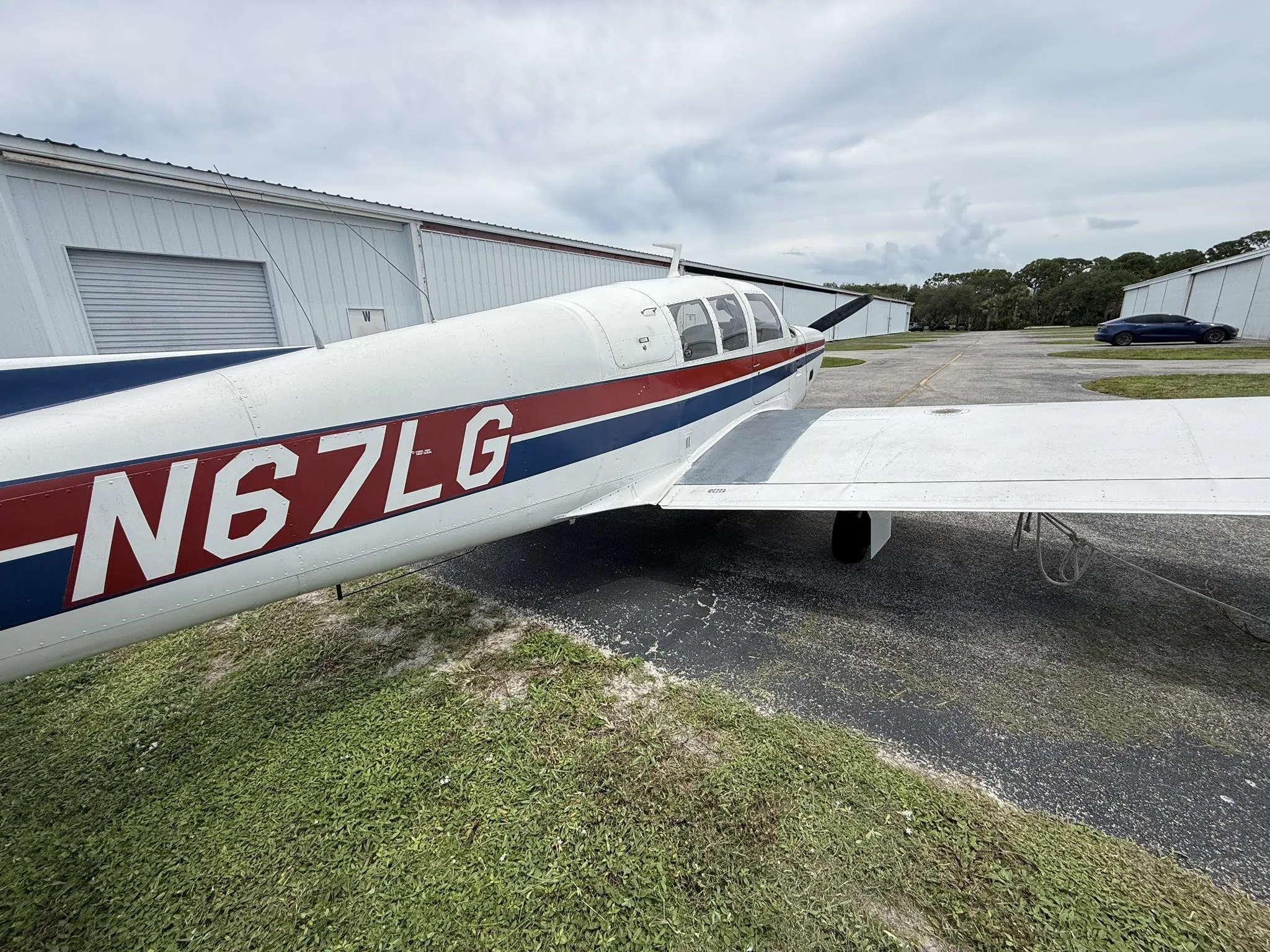 Marketing image of a 1967 MOONEY M20F.