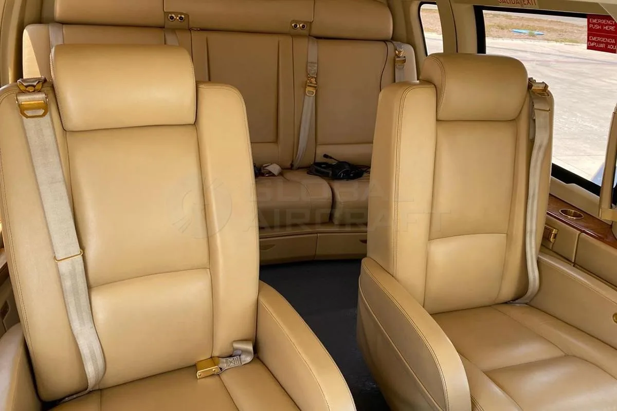 Cabin interior of a 2014 AIRBUS H155B1.