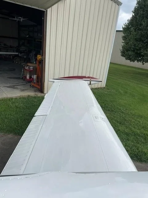 Exterior view of a 1965 BEECHCRAFT S35 BONANZA, N534E.