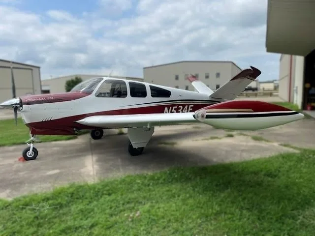 Exterior view of a 1965 BEECHCRAFT S35 BONANZA, N534E.