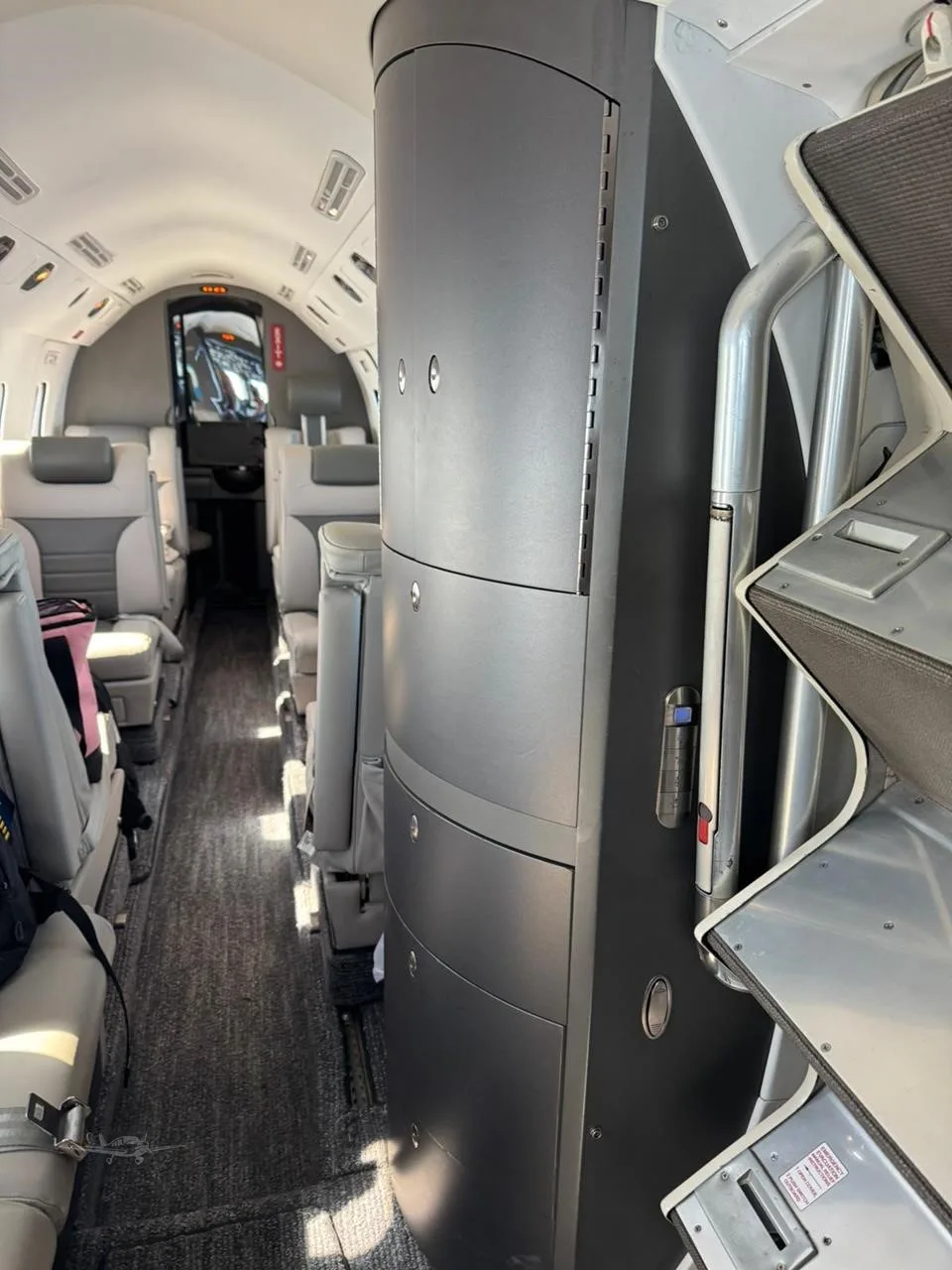 Cabin interior of a 1990 ASTRA/GULFSTREAM ASTRA SP.
