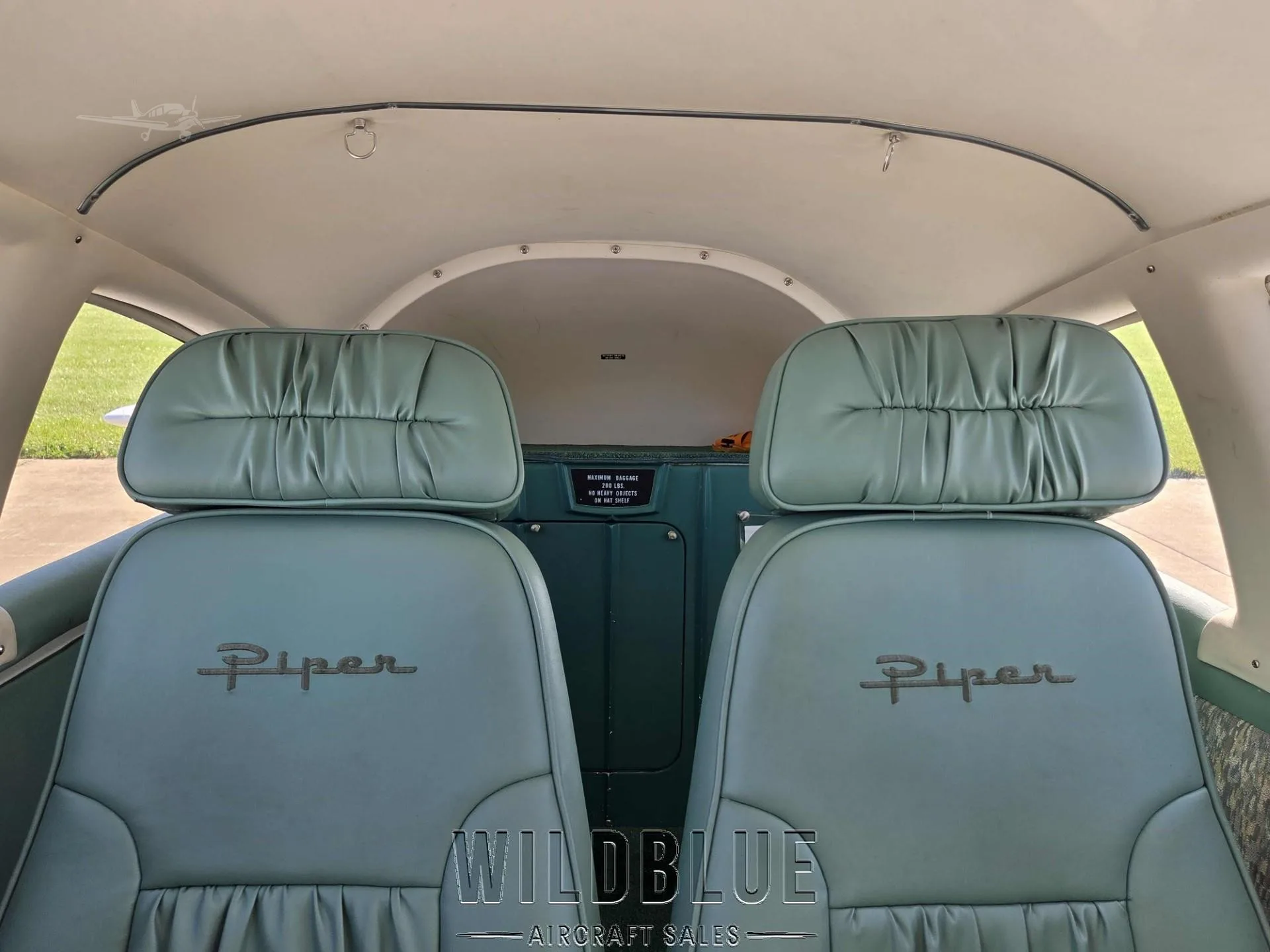 Cabin interior of a 1973 PIPER ARROW II.