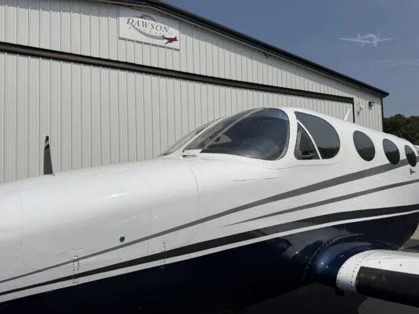 Exterior view of a 1979 CESSNA 340A, N60E.