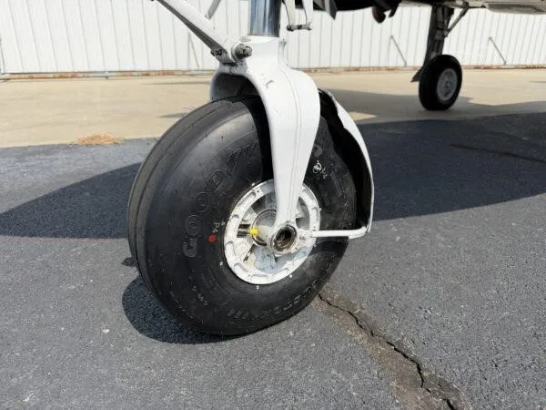 Engine detail of a 1979 CESSNA 340A.