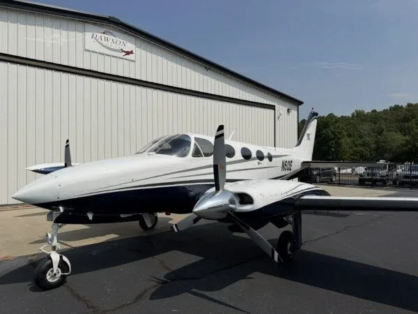 Exterior view of a 1979 CESSNA 340A, N60E.
