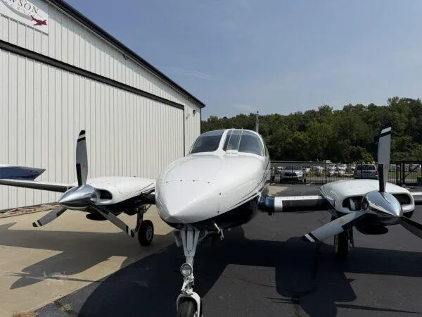 Exterior view of a 1979 CESSNA 340A, N60E.