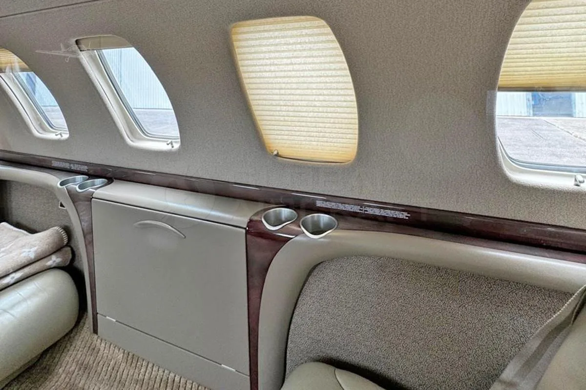 Cabin interior of a 2008 CESSNA CITATION CJ3.