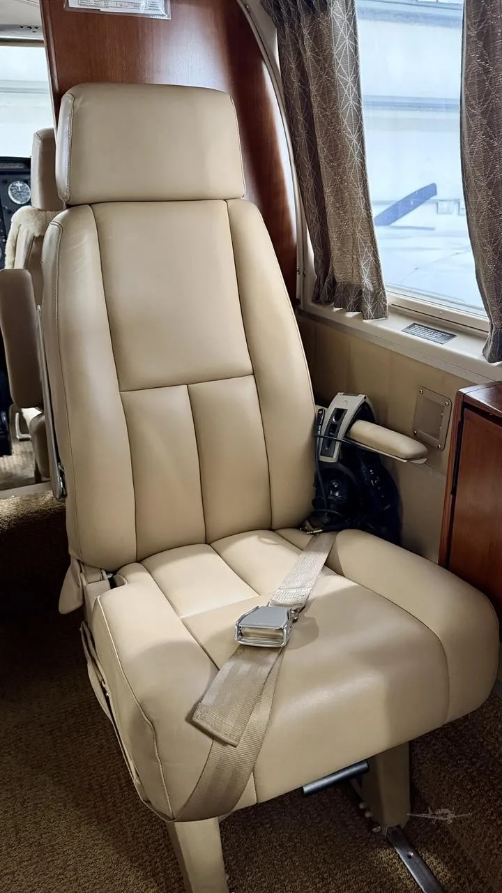 Cabin interior of a 1969 PIPER NAVAJO.