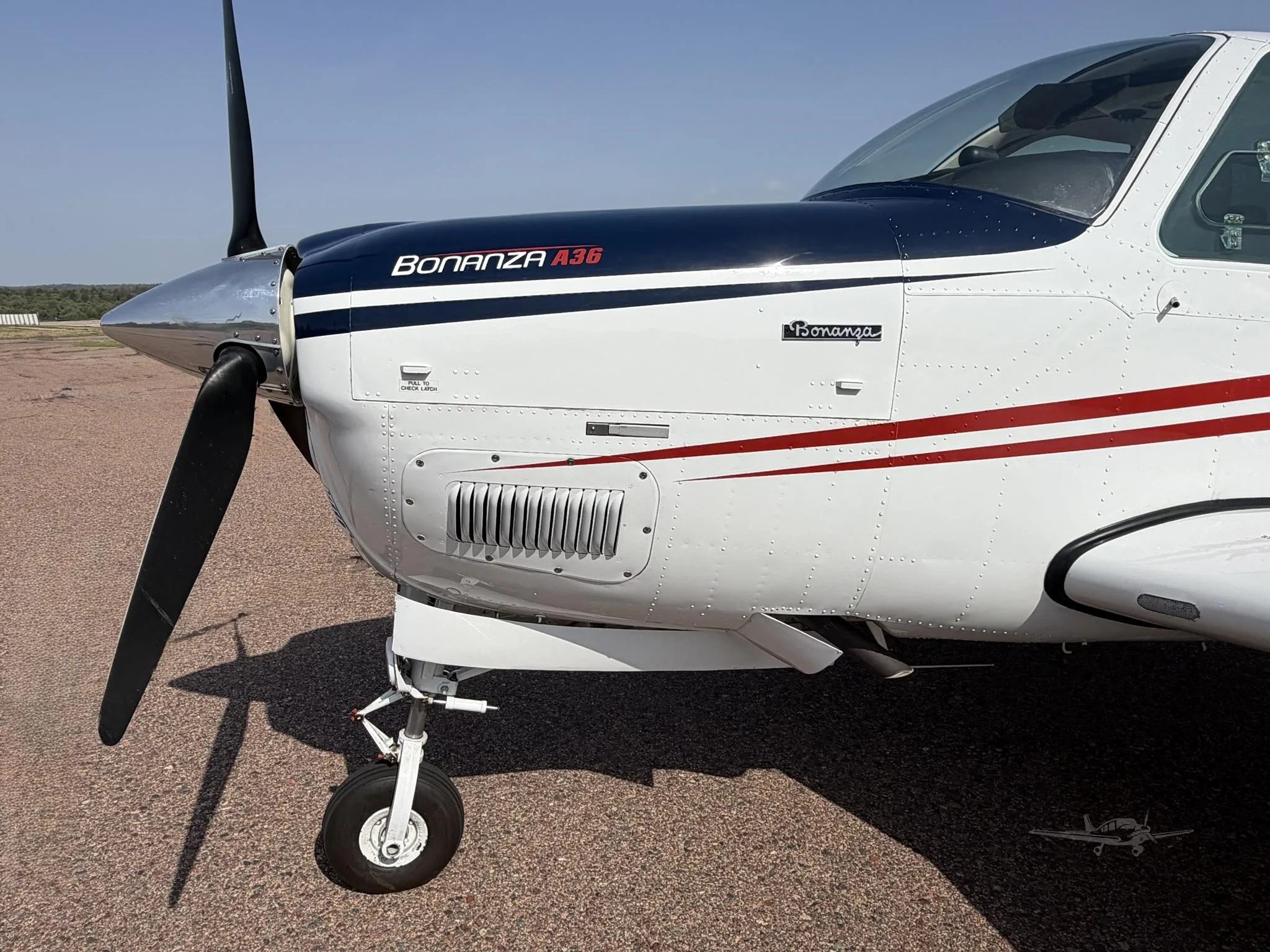 Exterior view of a 1991 BEECHCRAFT A36 BONANZA, N228DM.