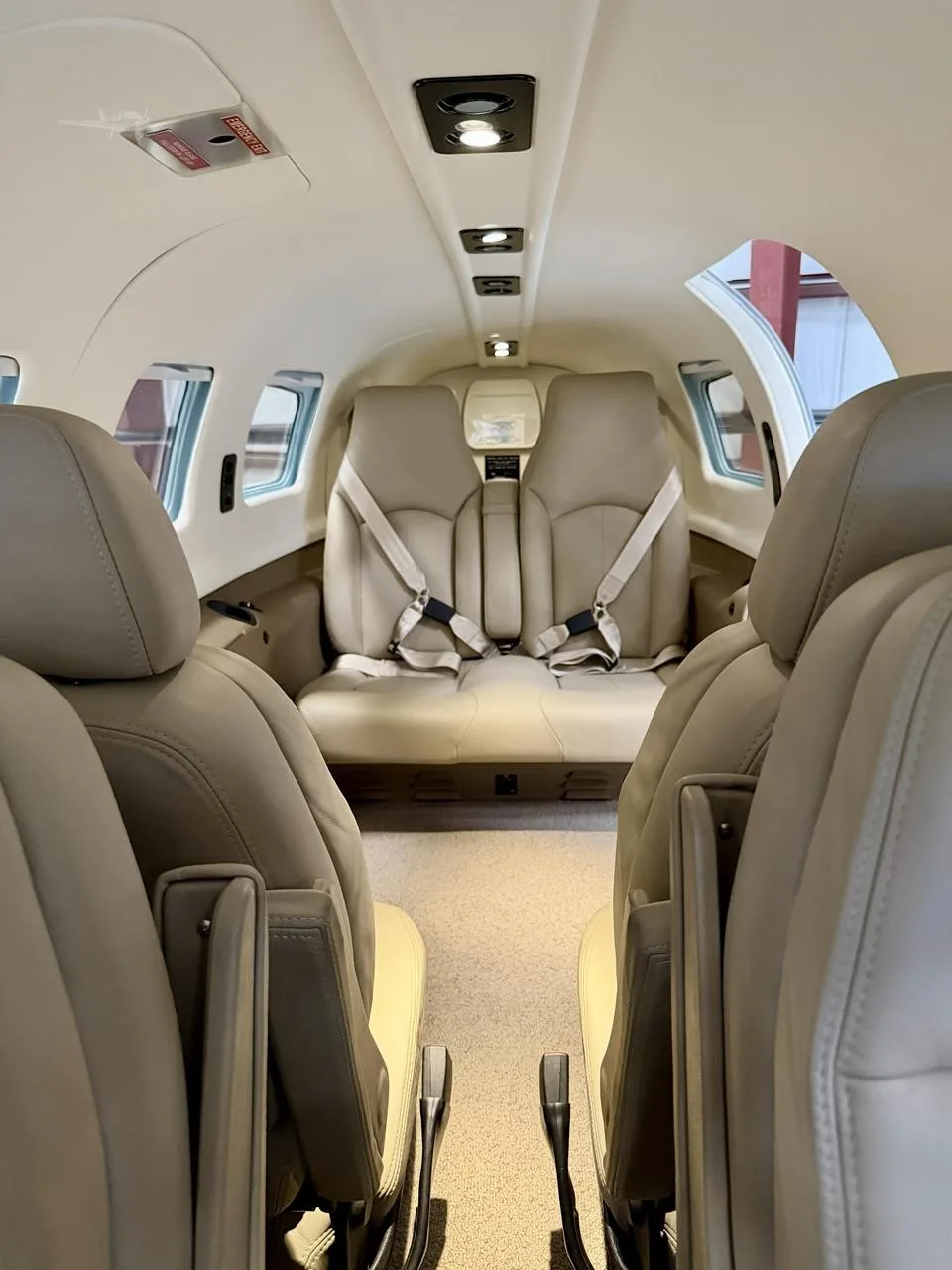 Cabin interior of a 2012 PIPER MERIDIAN.