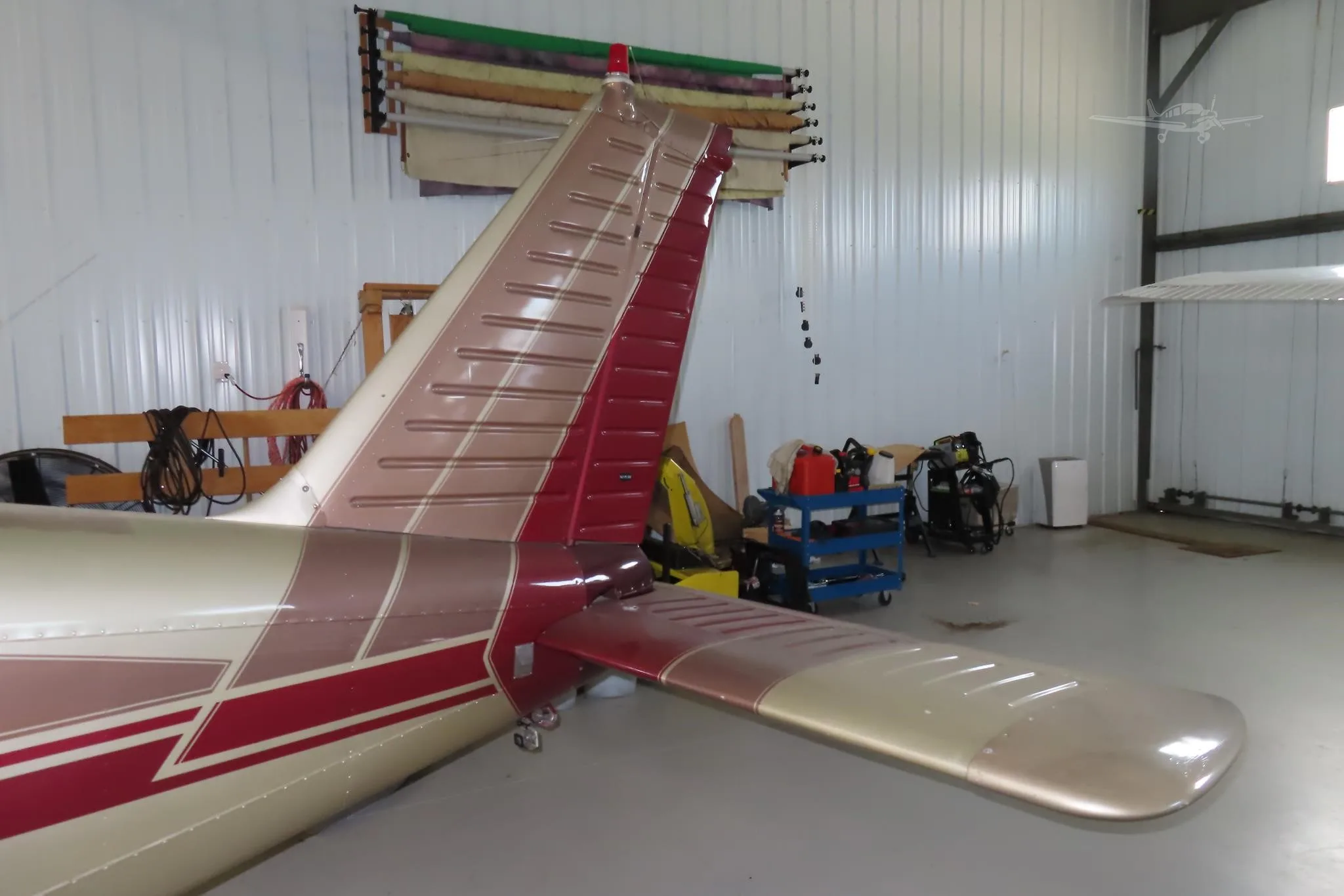 Exterior view of a 1967 PIPER ARROW, C-FHZH.