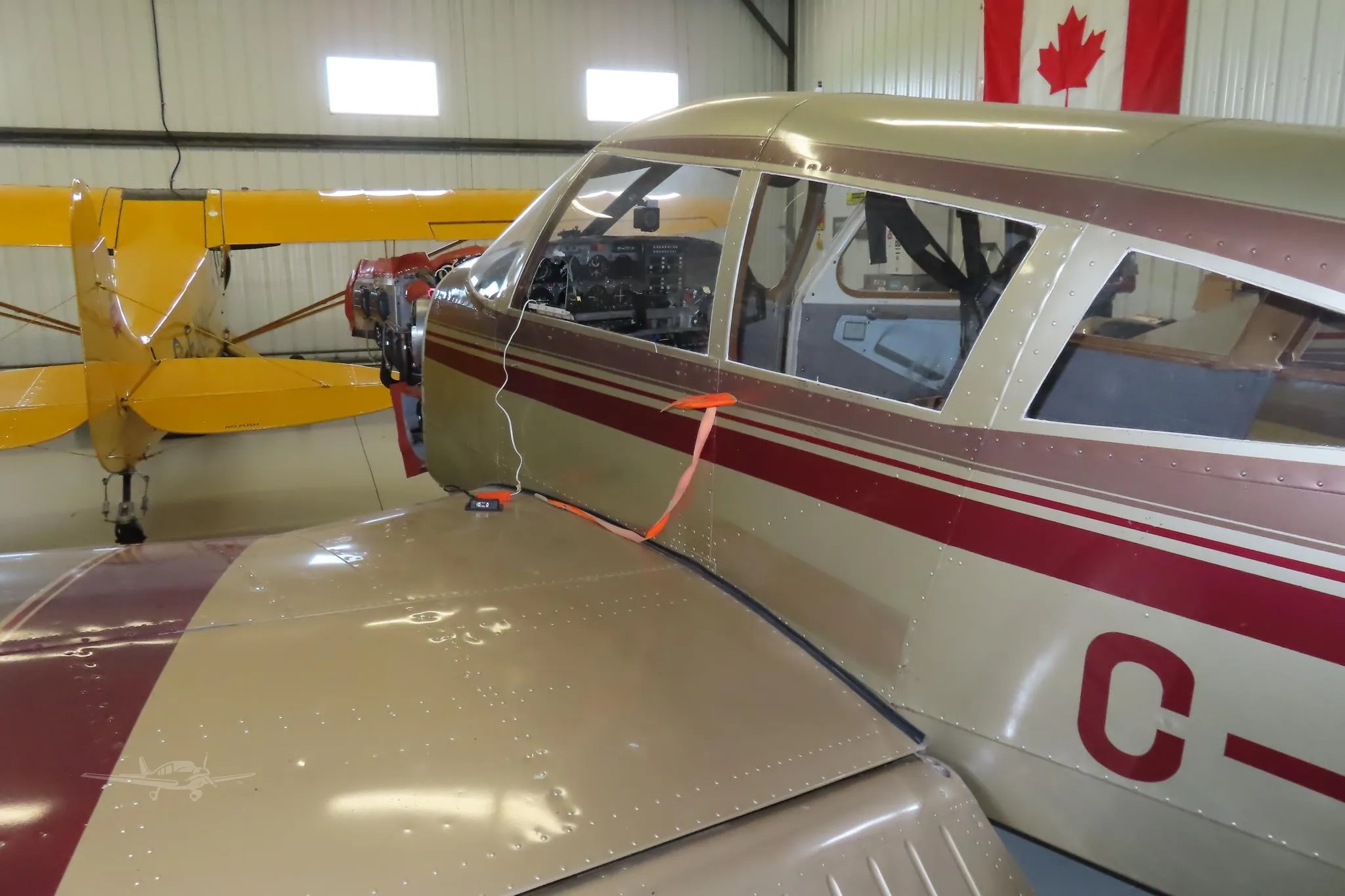 Exterior view of a 1967 PIPER ARROW, C-FHZH.