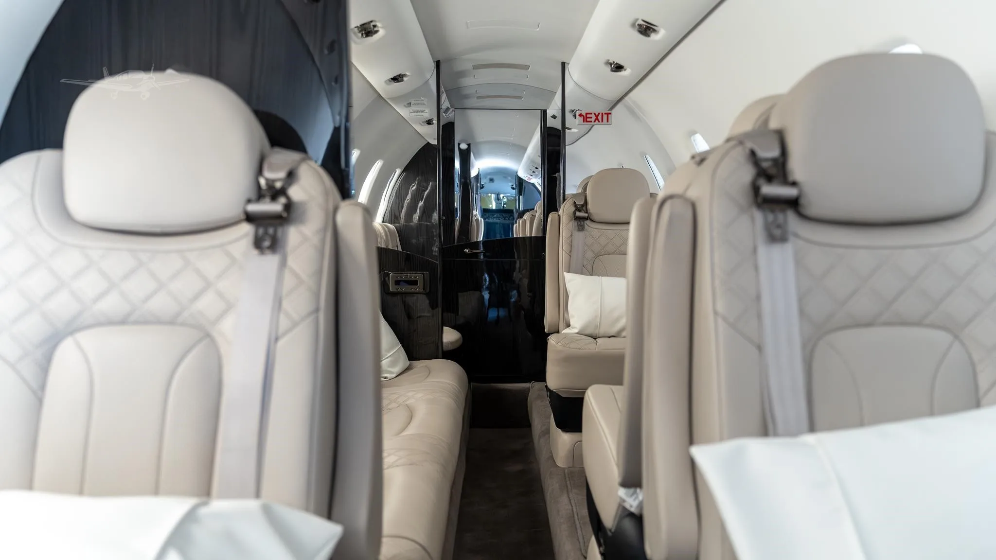 Cabin interior of a 2009 CESSNA CITATION SOVEREIGN.